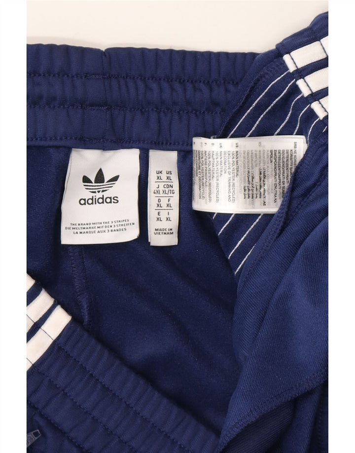Pantalón Chándal ADIDAS Hombre XL Azul Marino Poliéster