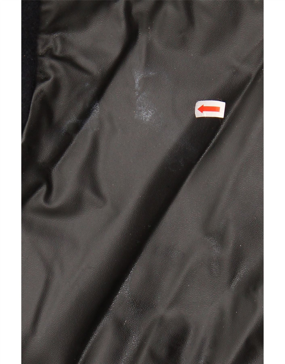 VINTAGE Abrigo holgado para hombre IT 44 XS Lana color block azul marino