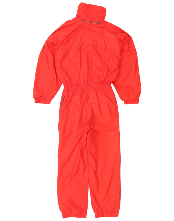 Mono de esquí vintage para hombre grande poliamida roja