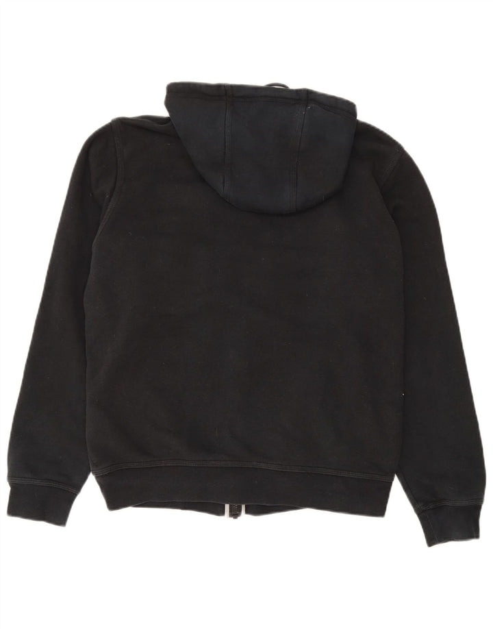 Nike - Sudadera con capucha y cremallera para hombre, tamaño mediano, algodón negro