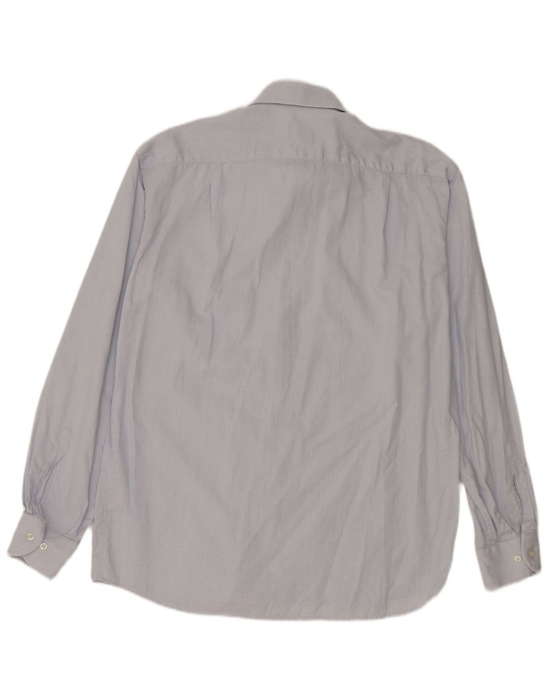 Camisa Roccobarocco para hombre talla 41 16 algodón azul grande