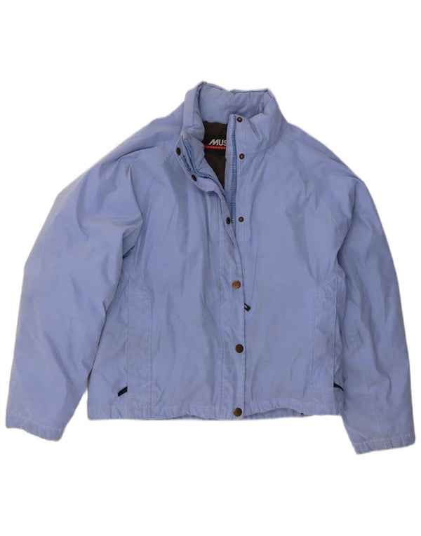 Musto Chaqueta acolchada para mujer UK 44 Poliéster azul grande