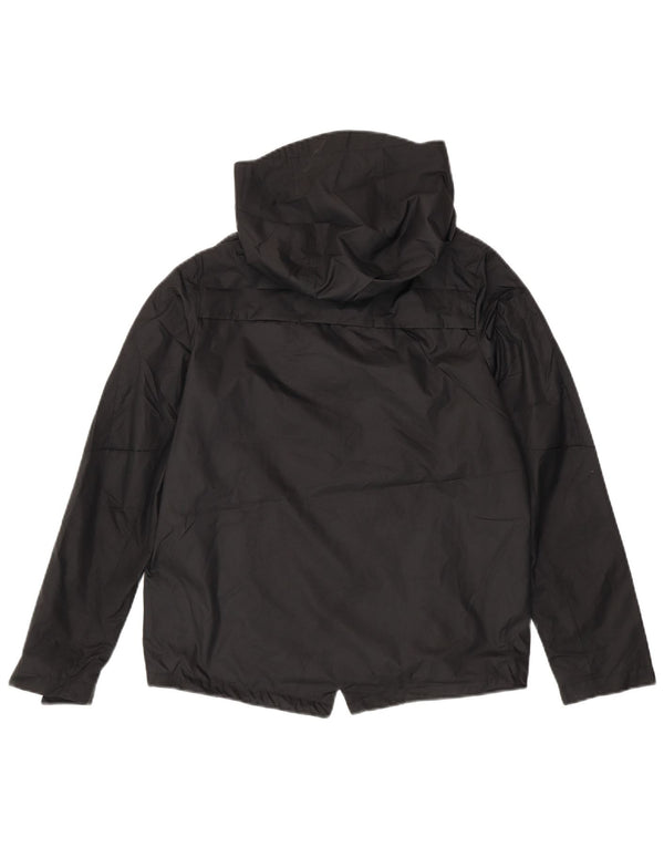 Nike Chaqueta impermeable Storm-Fit con capucha y ajuste holgado para niños 13-14 años XL Negro