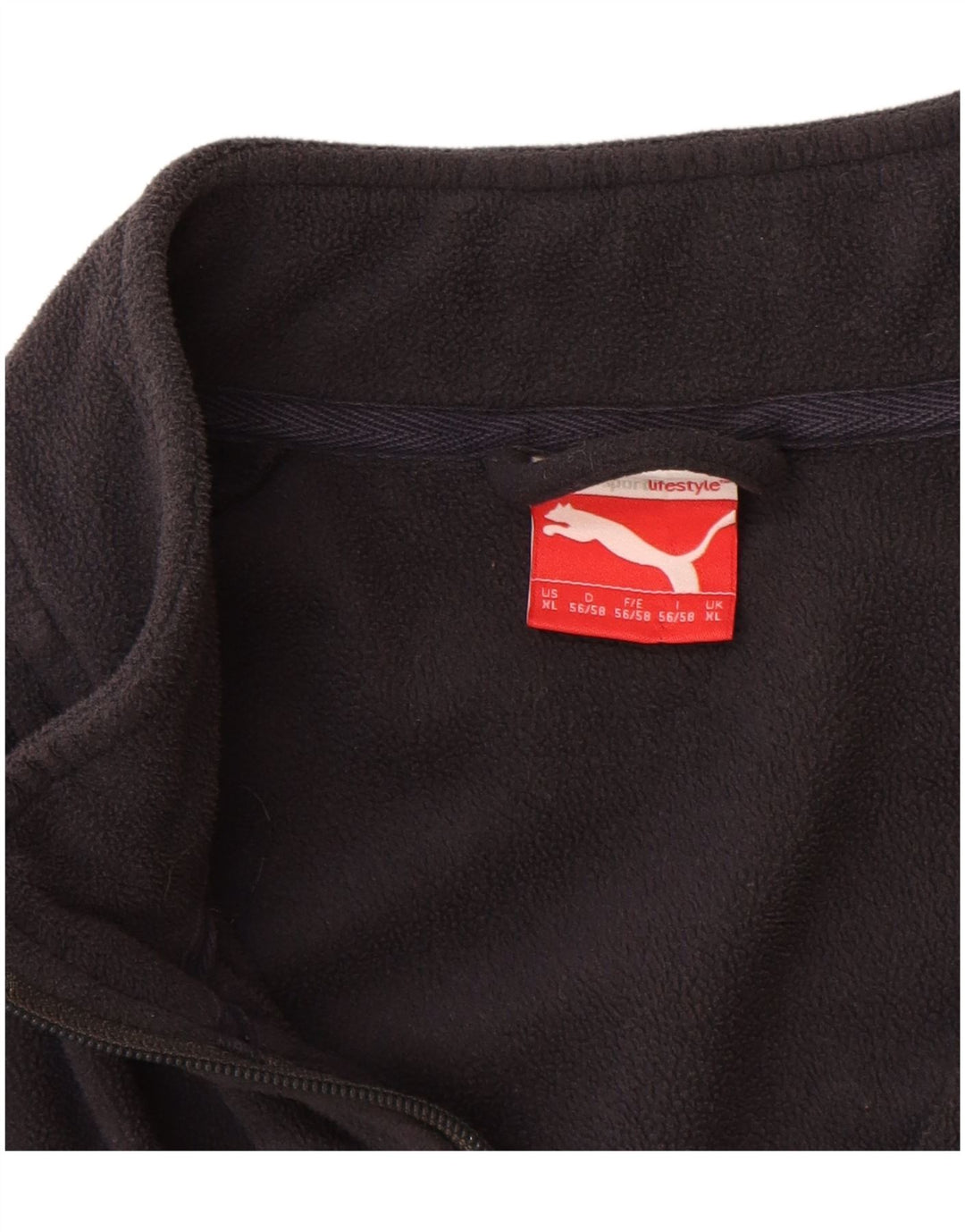 Puma Chaqueta polar para hombre UK 42 XL Azul marino