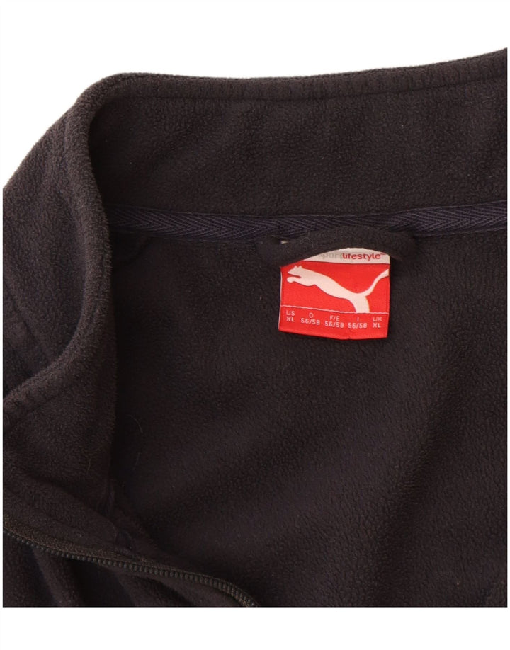 Puma Chaqueta polar para hombre UK 42 XL Azul marino