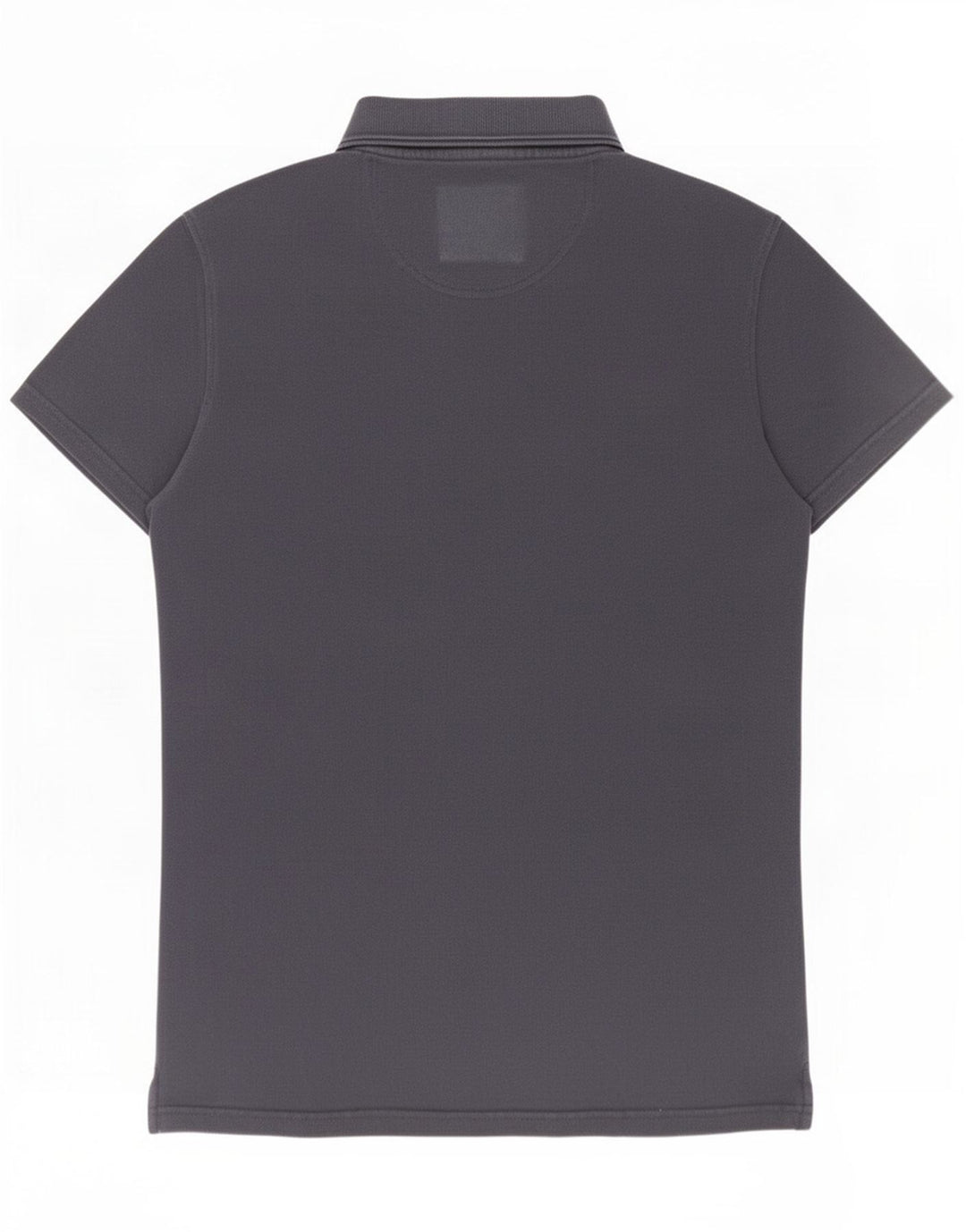 Weird Fish Polo para hombre pequeño de algodón azul marino