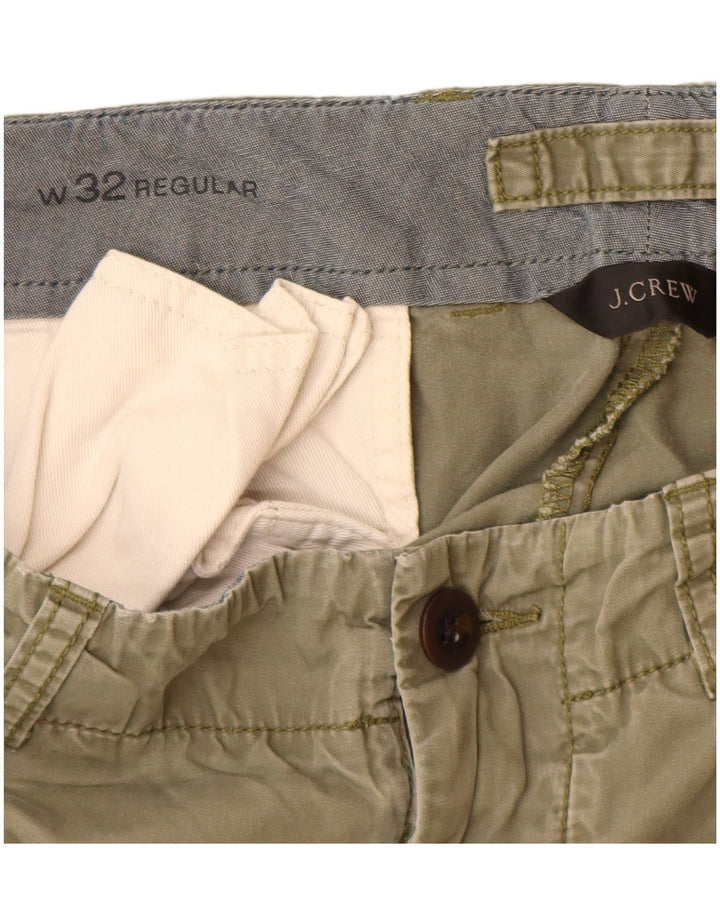 J. CREW Joggers Chinos para Hombre W32 L27 Algodón Caqui