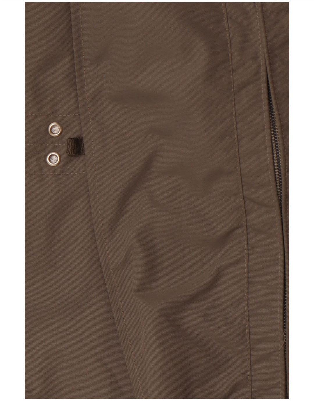 BRUGI Chubasquero con capucha para mujer ES 40 XL Poliamida gris