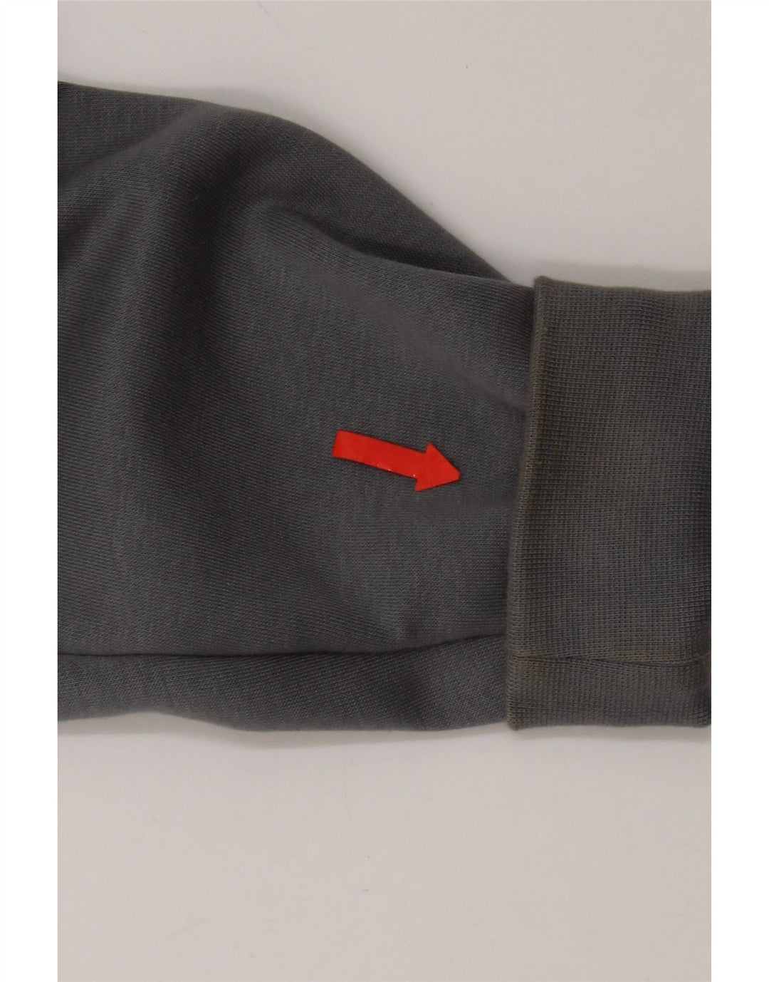 Nike Hombre Sudadera con capucha y cremallera gráfica de algodón en bloques de color gris medio