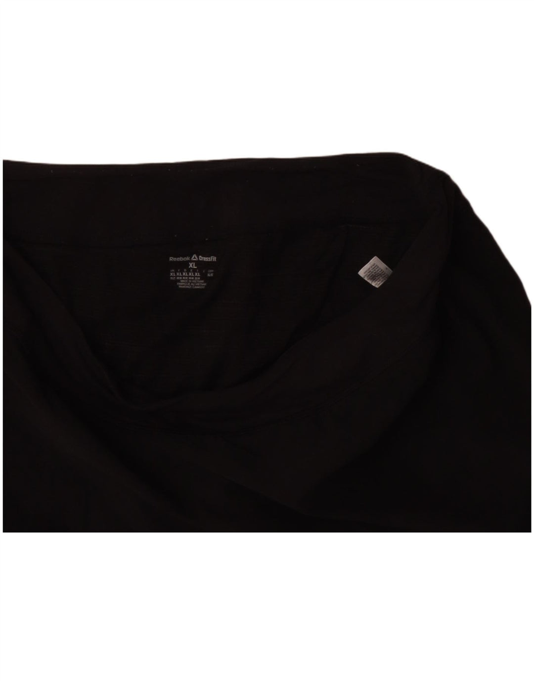 REEBOK Pantalones cortos deportivos para mujer ES 20/22 XL Negro Poliéster