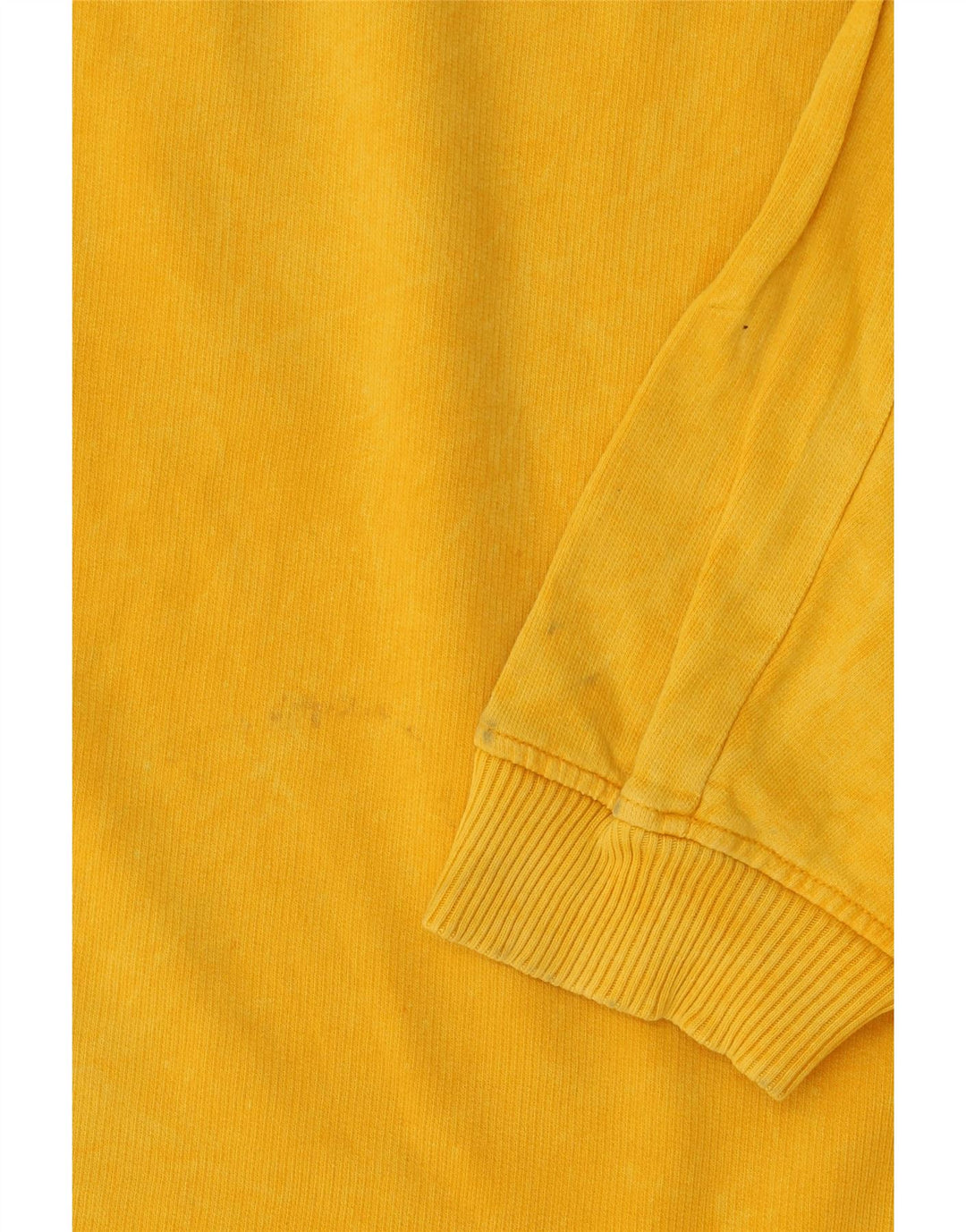 Zara Mujer Sudadera Oversize Jersey UK 10 Small Amarillo Algodón