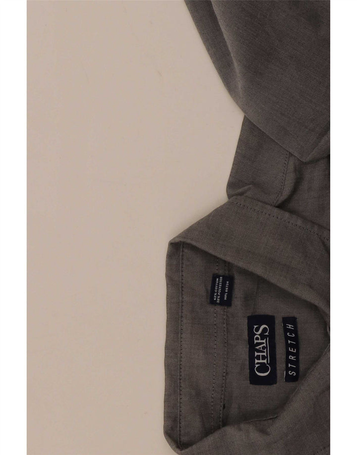 Camisa Chaps Niño 15-16 Años XL Gris Algodón