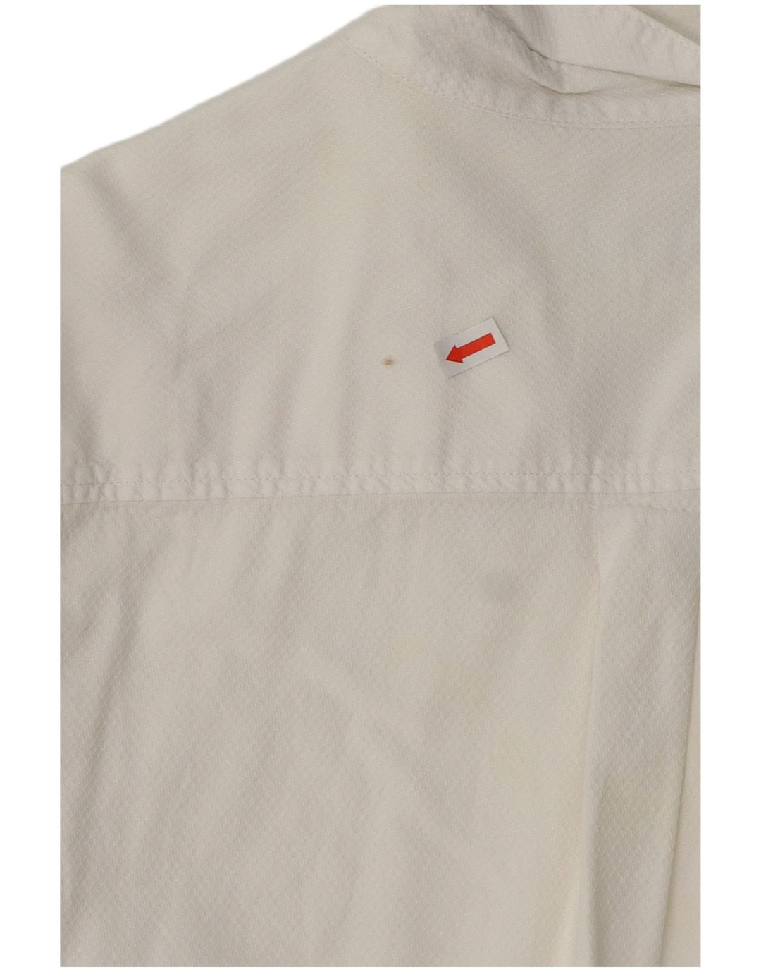 BENETTON Camisa Niño 13-14 Años 3XL Blanco Algodón