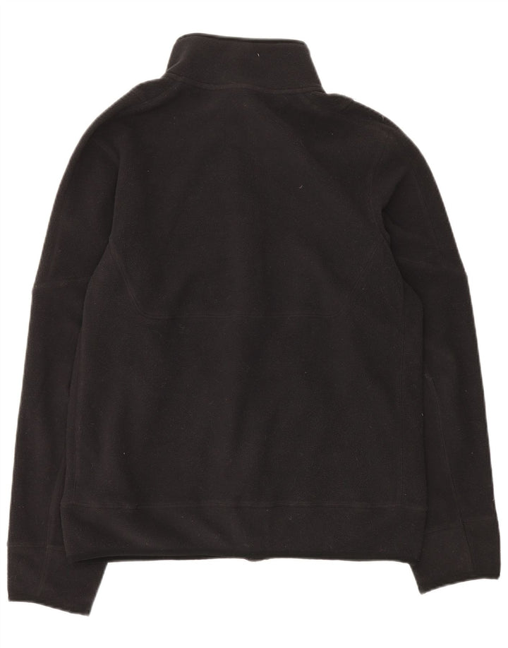 NIKE Chaqueta polar para hombre ES 36 Small Poliéster negro