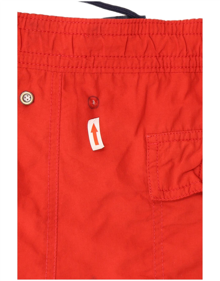 Polo Ralph Lauren Hombre Bañador Shorts Mediano Rojo Poliéster