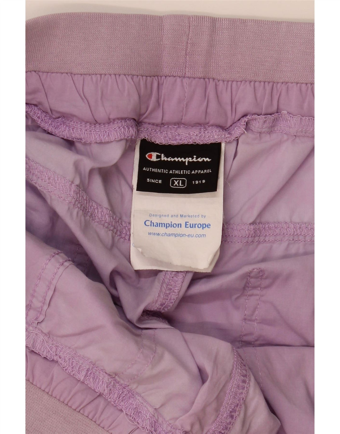 Champion Bermudas Mujer XL W36 Algodón Morado