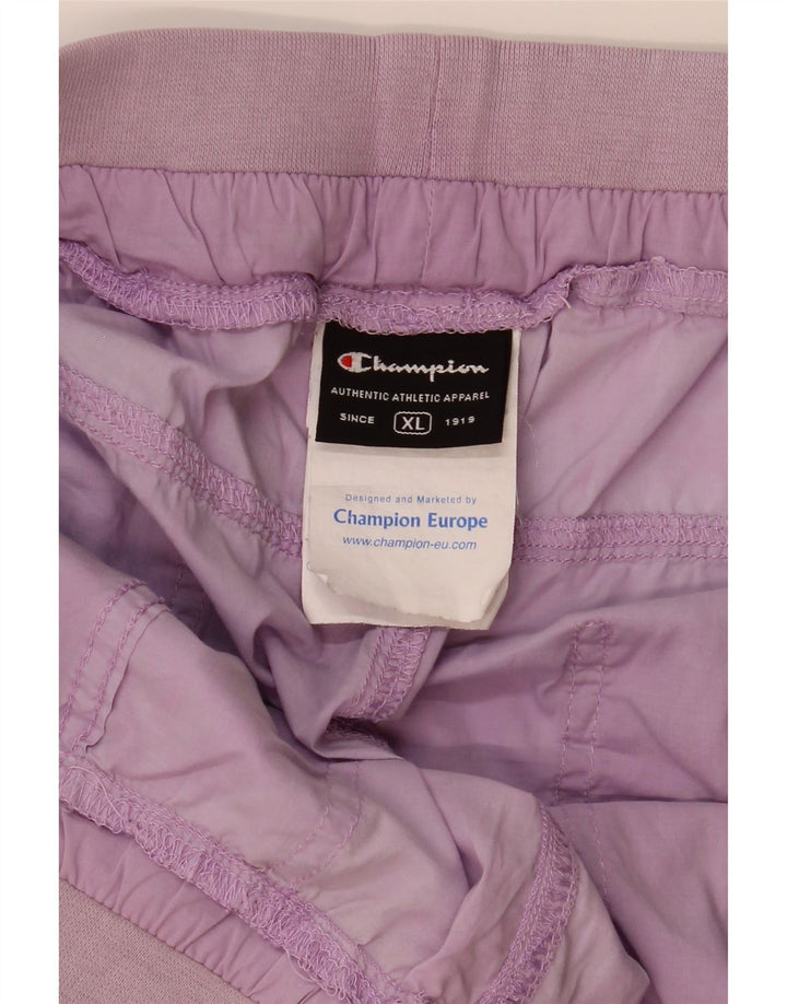 Champion Bermudas Mujer XL W36 Algodón Morado
