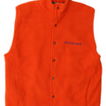 Chaleco polar Endurance para hombre UK 40 Large Naranja Colorblock Poliéster