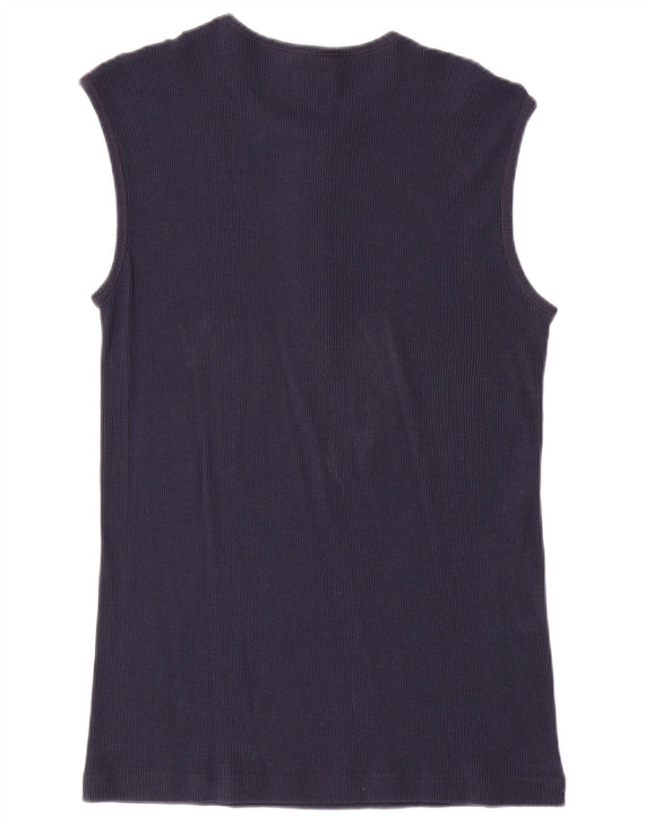 Levi's - Camiseta sin mangas para mujer, talla 40, talla grande, azul marino
