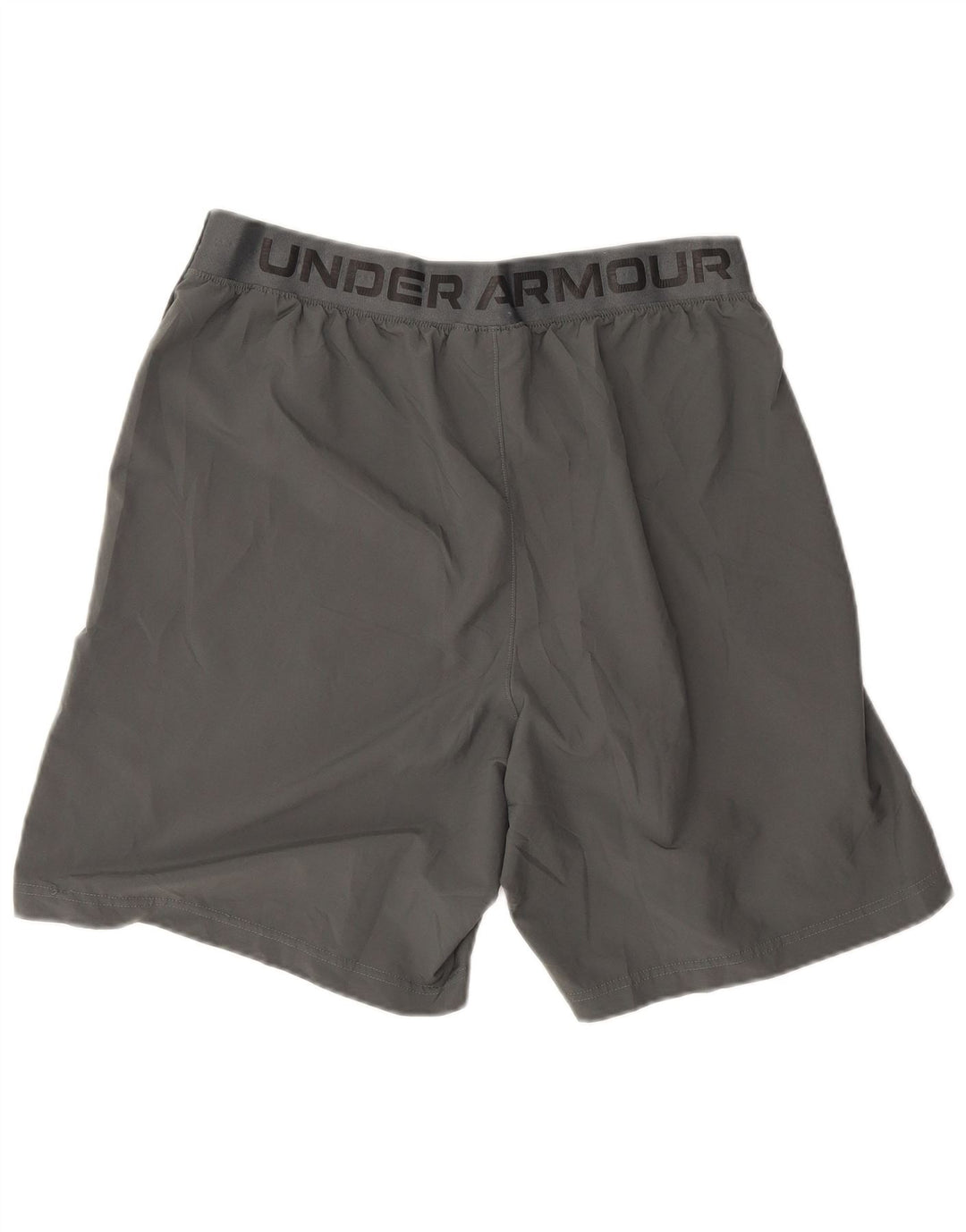 Under Armour Pantalones cortos deportivos con gráficos para hombre, talla grande, gris