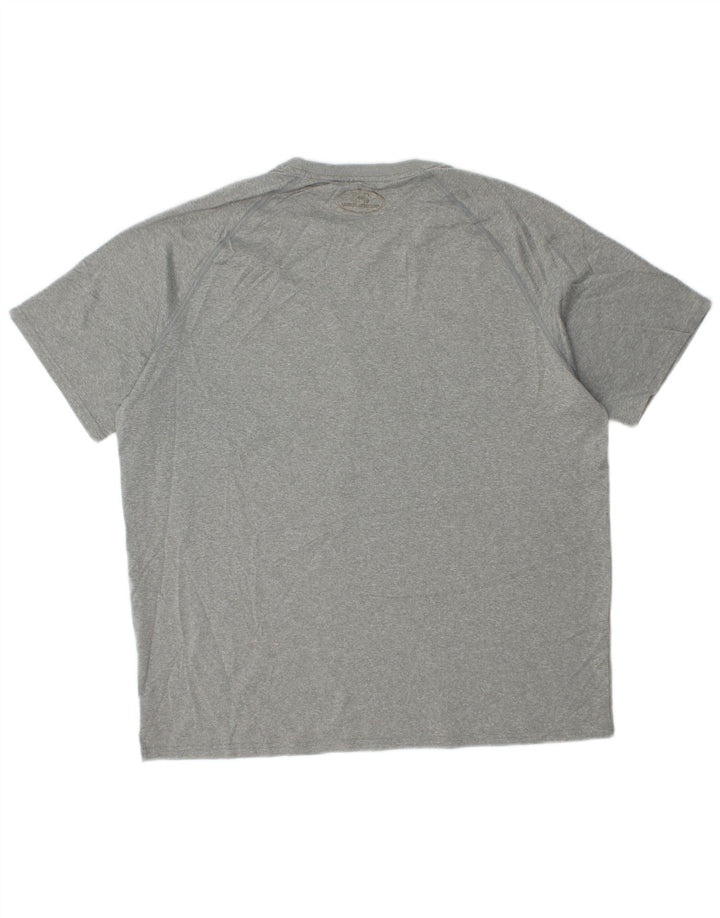 Under Armour Camiseta gráfica para hombre Top grande gris
