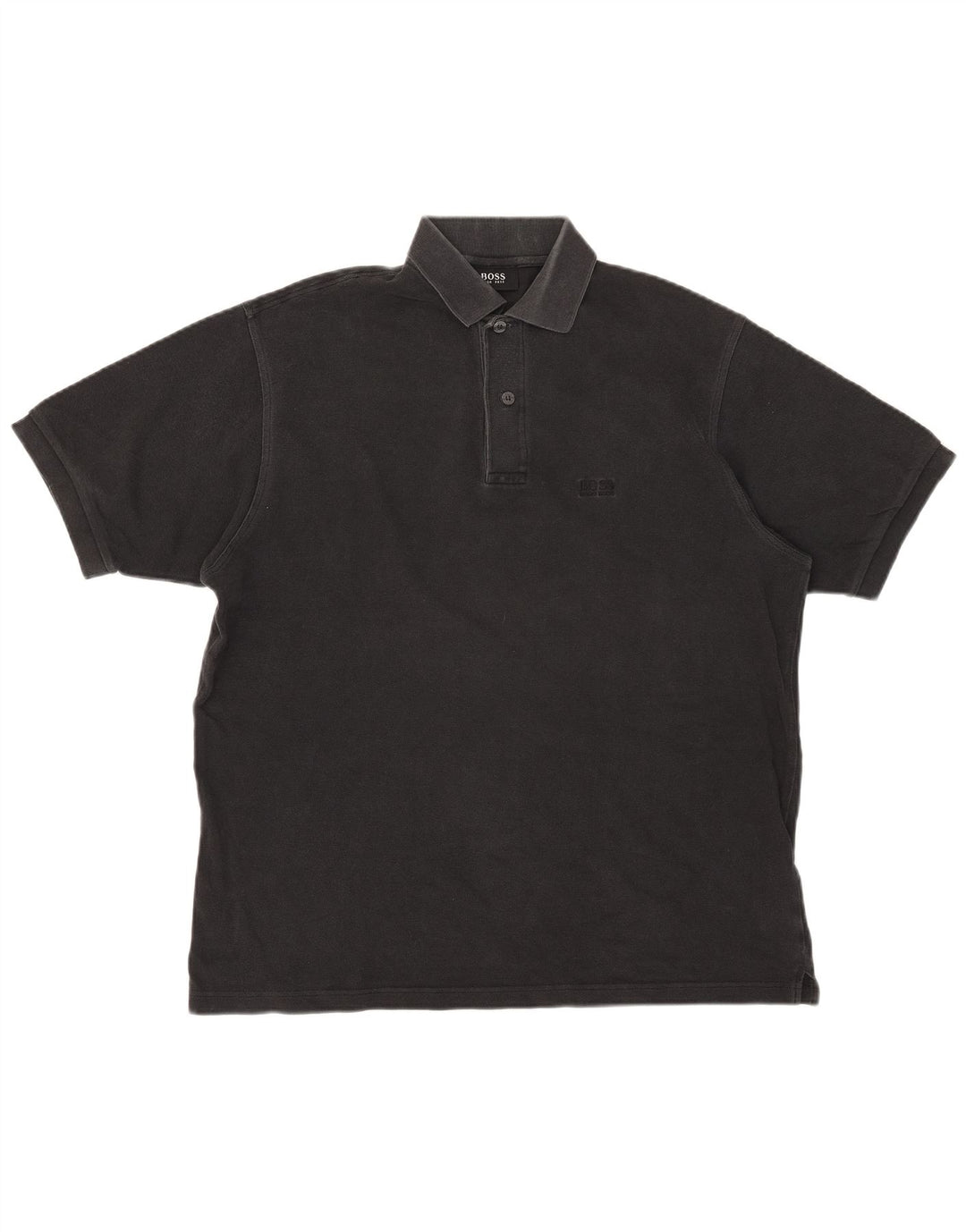 Polo Hugo Boss Hombre XL Algodón Negro