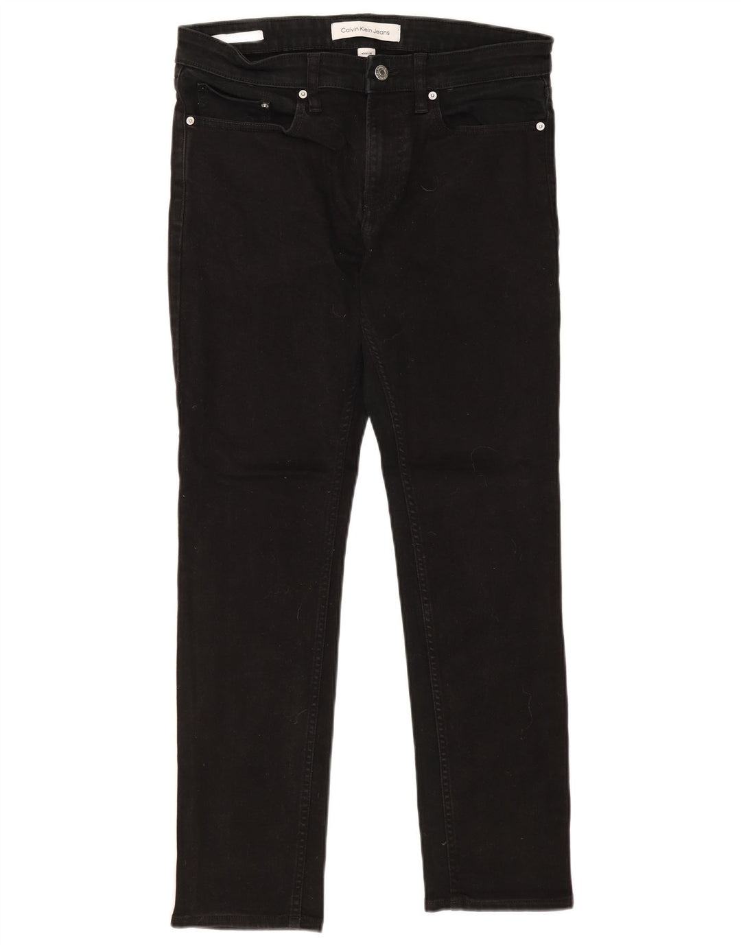 Calvin Klein Jeans ajustados para hombre W31 L30 Algodón negro