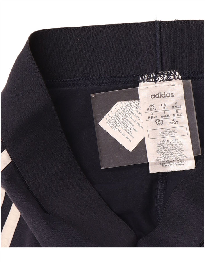 Adidas Leggings para mujer Reino Unido 12/14 Medio Azul Marino Algodón
