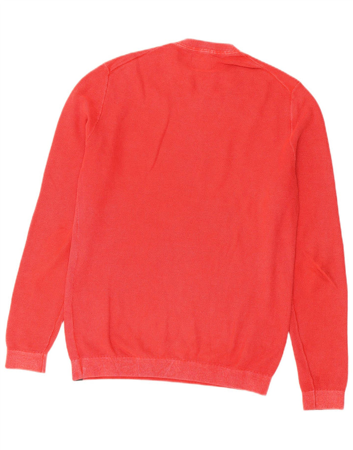 Superdry Jersey De Cuello Redondo Para Hombre De Algodón Rojo Medio