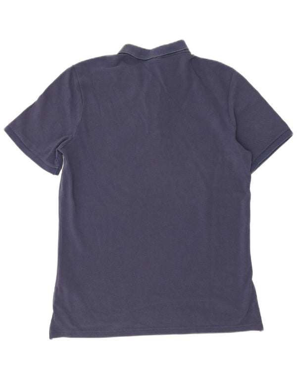 Nike Polo para hombre grande azul marino algodón