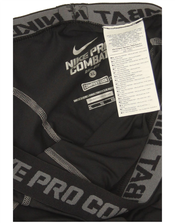 Nike Leggings Dri Fit Graphic para niños 13-14 años XL Negro Poliéster
