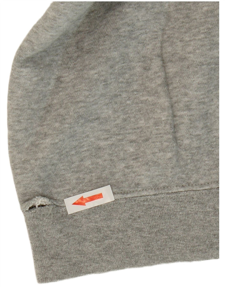 Nike - Sudadera con capucha para mujer, talla 40, algodón gris medio