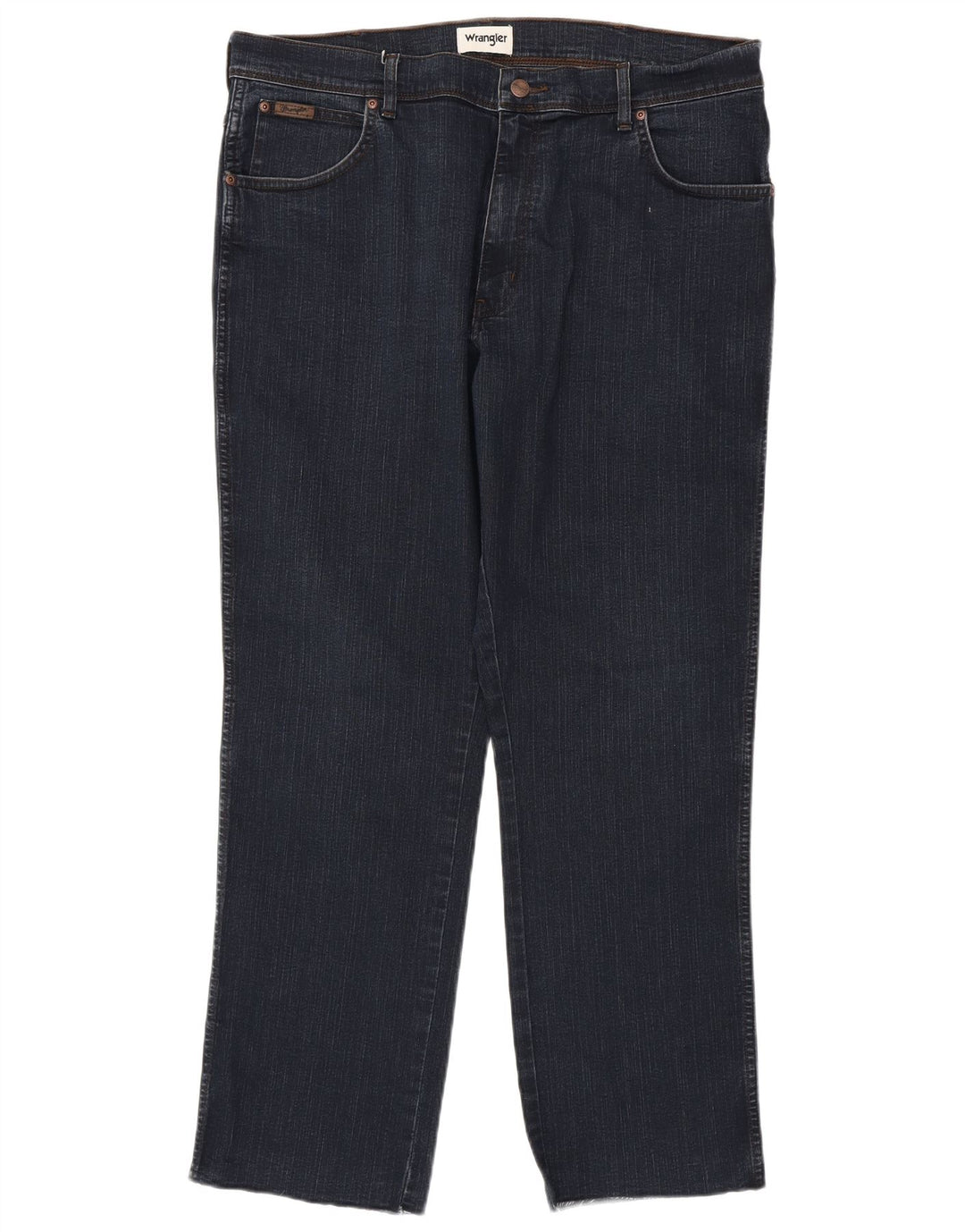 Vaqueros Wrangler Hombre Rectos W38 L31 Azul Marino