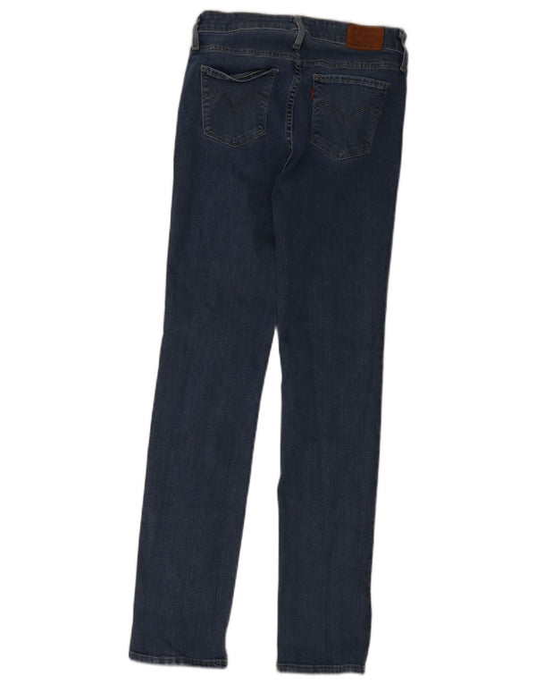 Levi's Mujer 712 Slim Jeans W28 L32 Algodón Azul