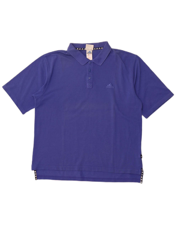 Polo ADIDAS Hombre UK 46/48 XL Azul Algodón