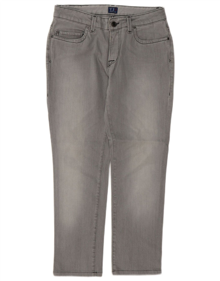 Vaqueros Trussardi Mujer Slim W27 L27 Gris Algodón