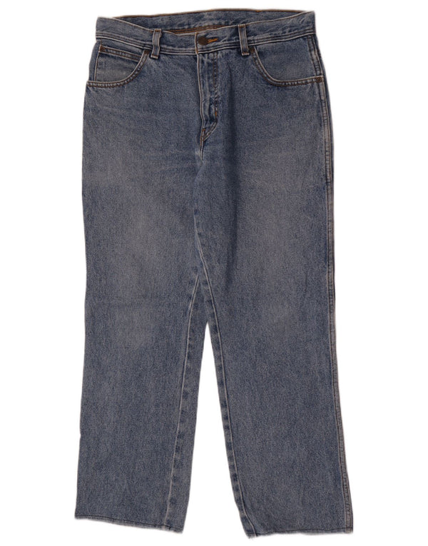 Wrangler Vaqueros Rectos De Corte Regular Para Hombre W32 L27 Algodón Azul