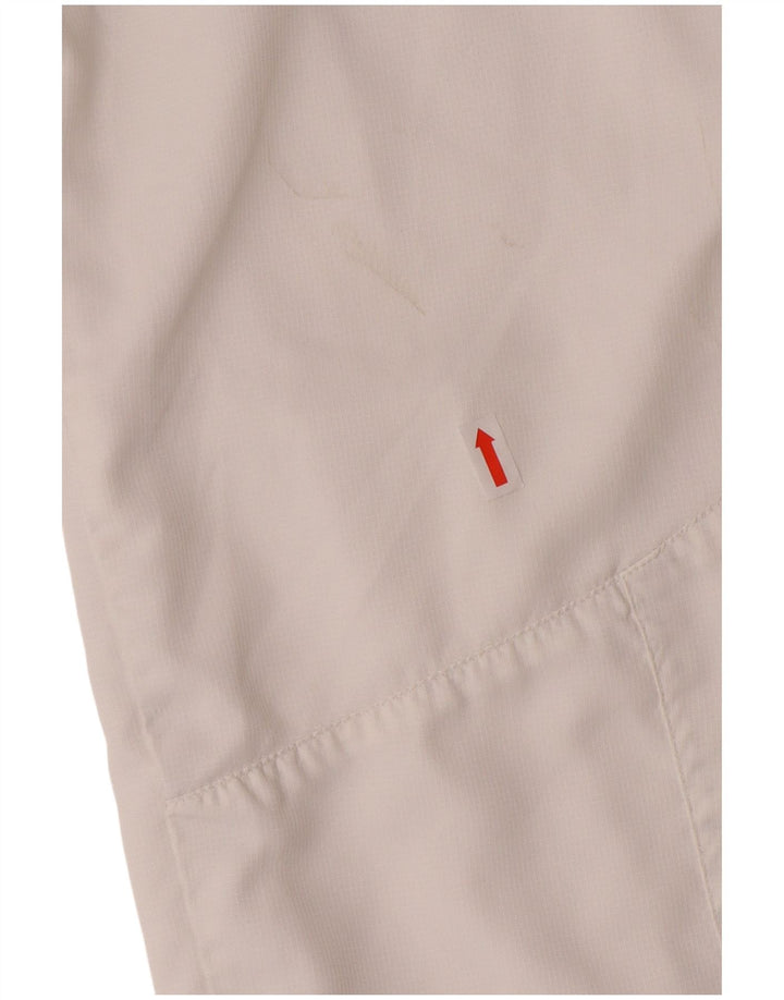 ADIDAS Mens Tracksuit Trousers Large  White Polyester