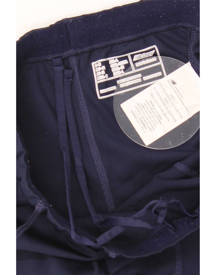 New Balance Leggings gráficos para mujer UK 12 Medio azul marino Poliéster