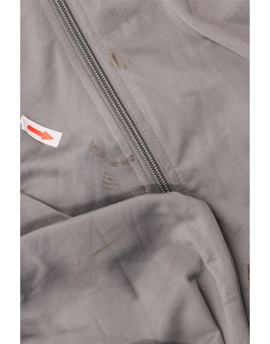 PUMA Chaqueta superior de chándal para hombre Poliéster con bloques de color gris grande