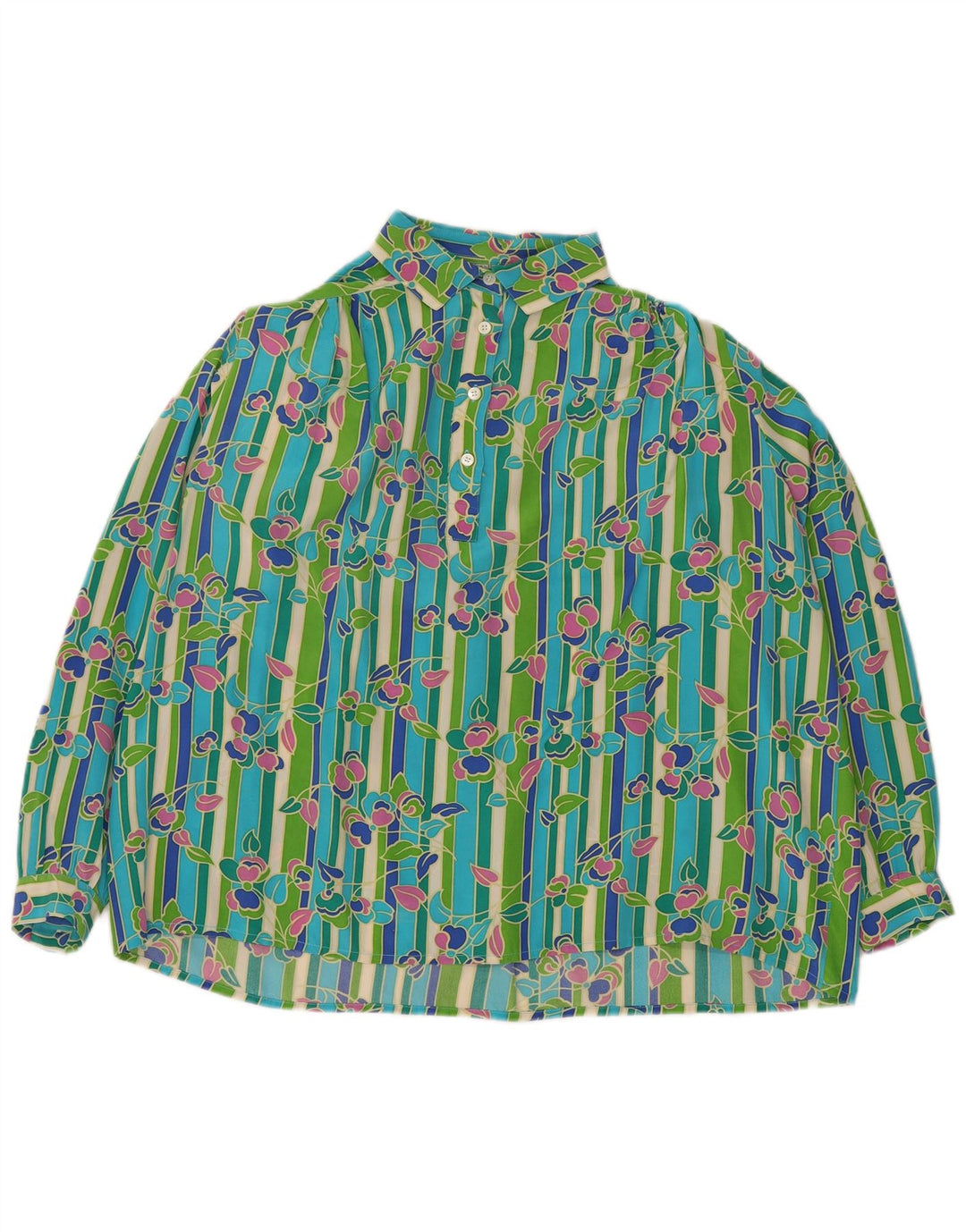 Diana Bentall's Blusa tipo jersey para mujer UK 20 2XL Multicolor Floral