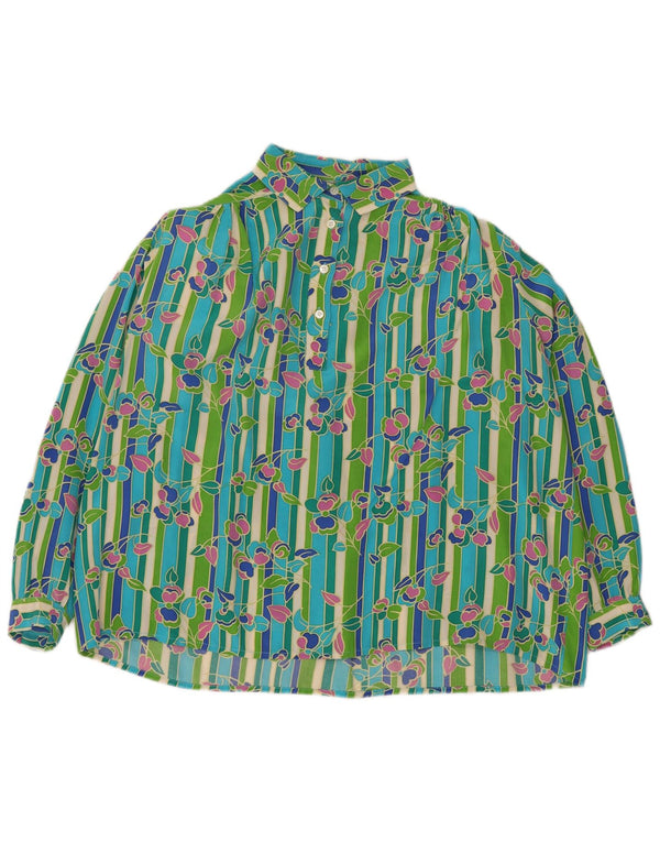 Diana Bentall's Blusa tipo jersey para mujer UK 20 2XL Multicolor Floral