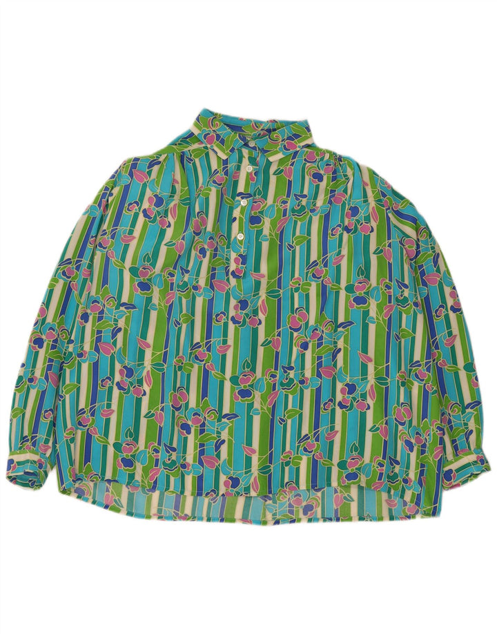 Diana Bentall's Blusa tipo jersey para mujer UK 20 2XL Multicolor Floral