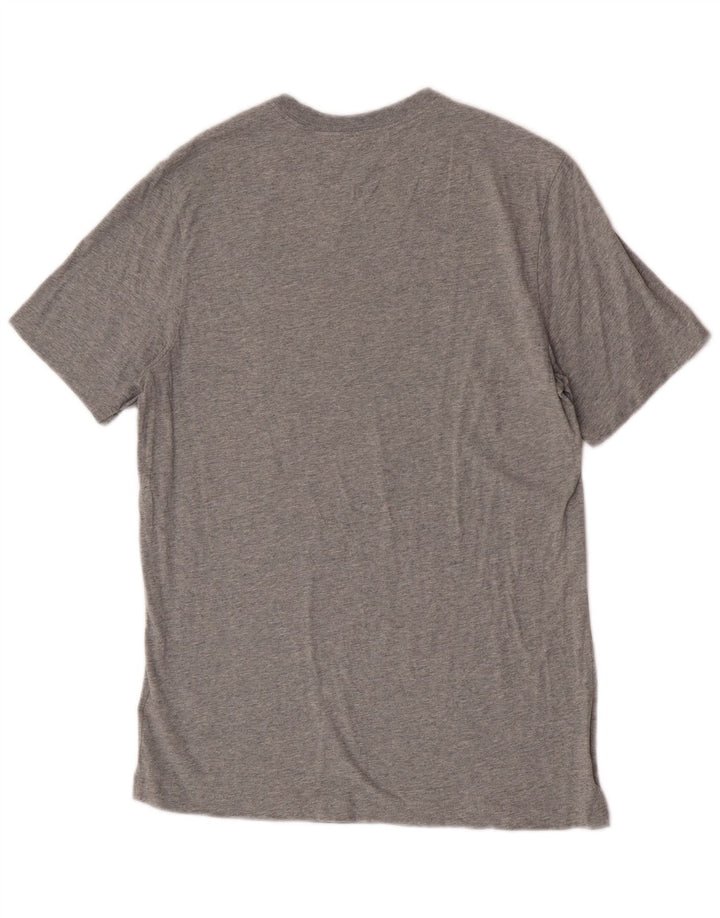 Camiseta Nike Hombre Top Gris Medio De Algodón Moteado