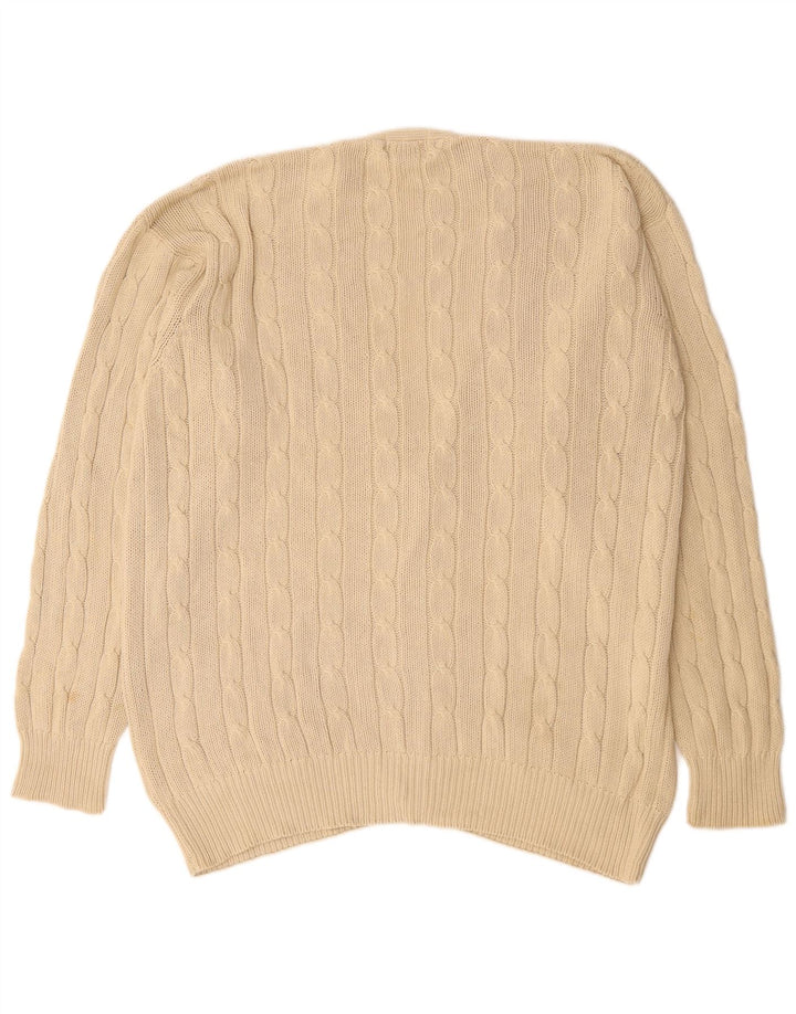 Kappa Cárdigan Hombre XL Algodón Beige