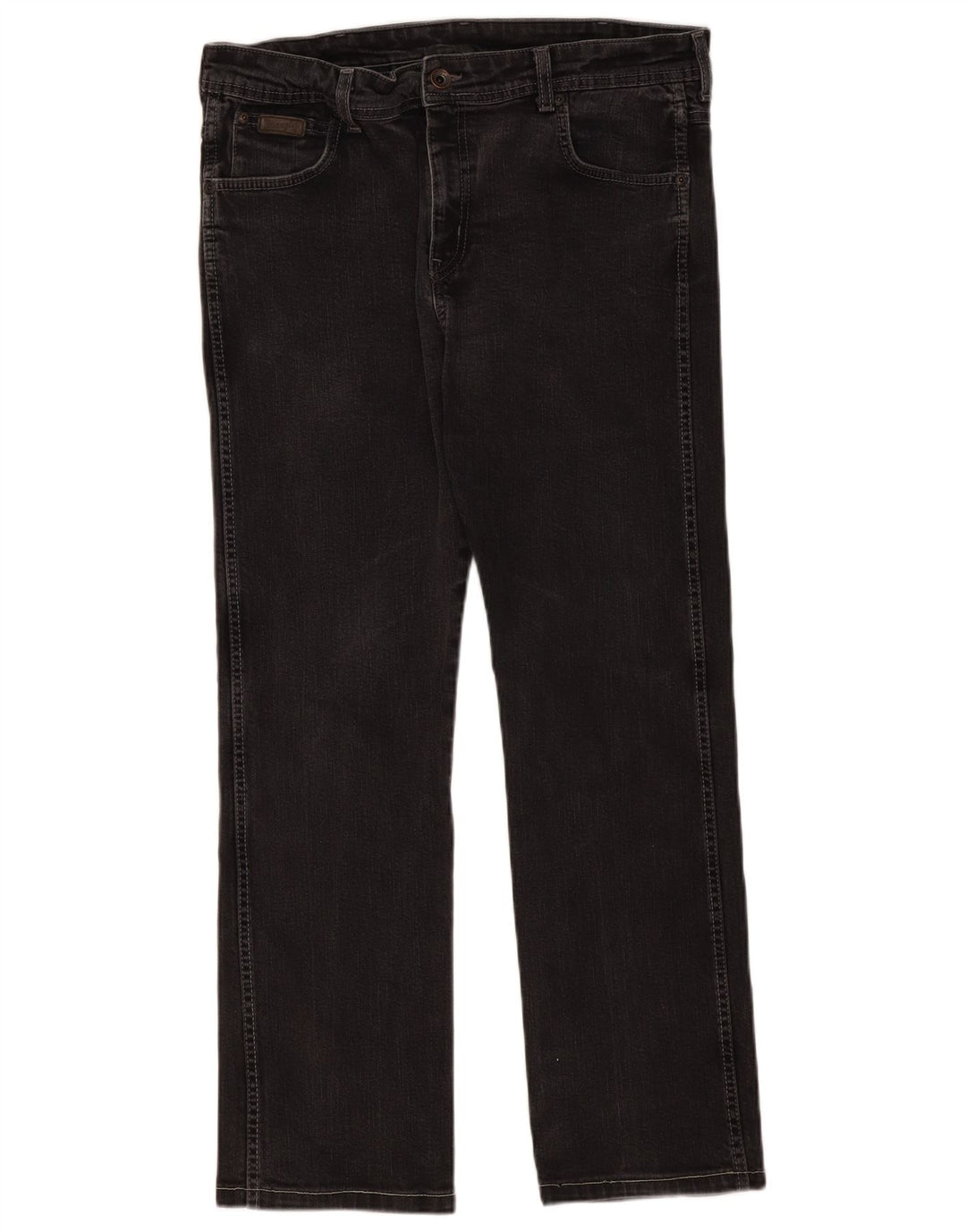 Wrangler Vaqueros rectos Clyde para hombre W36 L30 Algodón gris