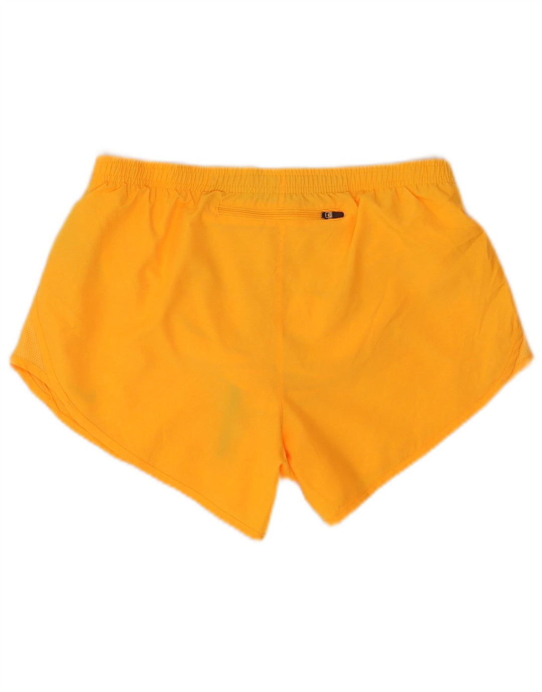 Nike - Pantalones cortos deportivos Dri Fit para mujer, talla 40, poliéster, color naranja medio