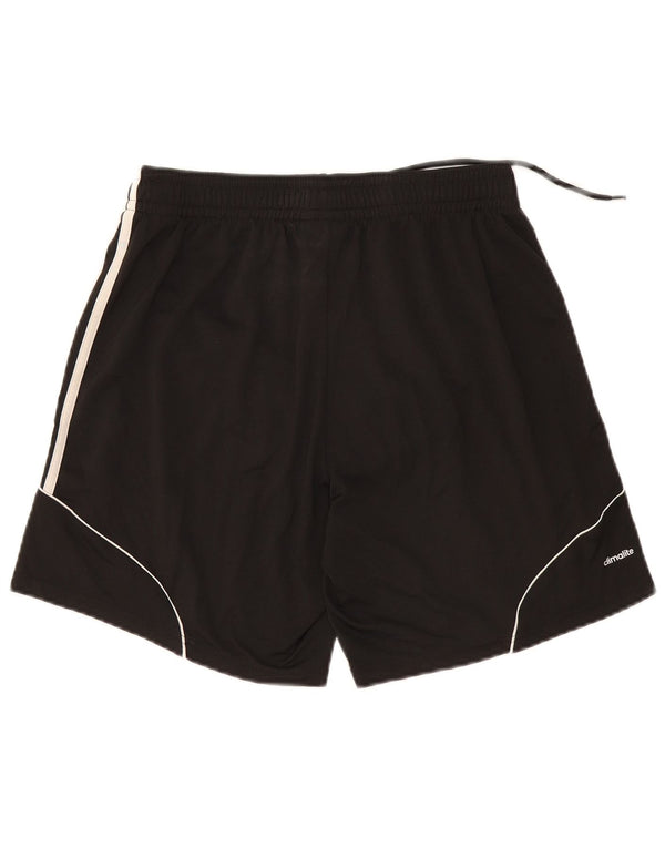 Adidas Mens Climalite Sport Shorts Grande Negro Poliéster