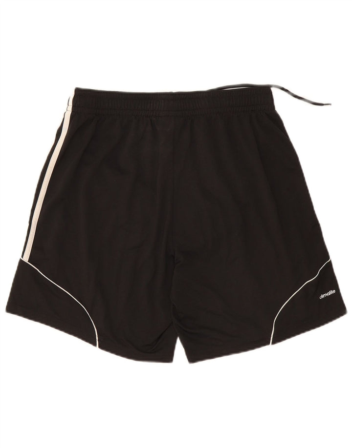 Adidas Mens Climalite Sport Shorts Grande Negro Poliéster