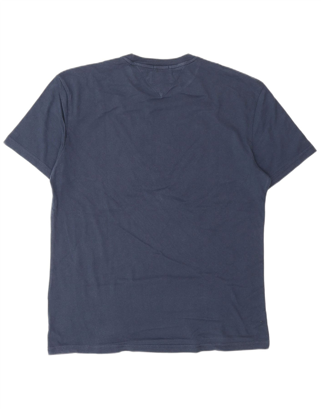 TOMMY HILFIGER Camiseta gráfica de ajuste regular para hombre Top azul marino mediano
